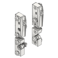 41-400-1 MODULAR SOLUTIONS PROFILE FASTNER<br>PANEL LOCK KIT W/QUICK RELEASE FASTENER & SAFETY EJECTORS